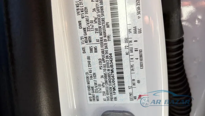 2021 FORD Escape