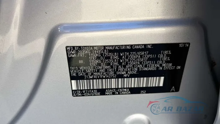 2015 TOYOTA RAV4 XLE (M Grade)