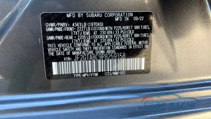 2023 SUBARU Crosstrek Base